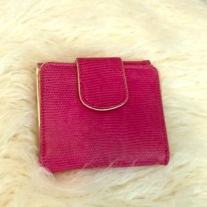 Fuchsia small wallet
